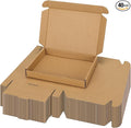 PHAREGE 7x5x1 Inch Shipping Boxes 40 Pack Brown, Tab Lock Tuck Top Mailer Boxes for Packaging Small Business, Cardboard Gift Boxes for Wrapping Mailing Present