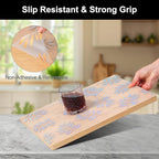 Cooyes Shelf Liner – Premium Non-Adhesive Cabinet & Drawer Liner for Kitchen – Waterproof Shelf Paper with Modern Pattern – Durable EVA Cabinet Mat – Easy to Cut （24" W x 360" L）