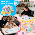24 Pcs Cute Retractable Eraser for Pencils Cute School Supplies Kawaii Erasers for Kids Fun Cartoon Erasers Back to School Supplies Kid Party Favors Gift (Style 5)