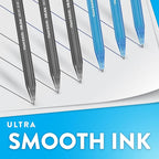 Paper Mate InkJoy 100RT Ballpoint Pens, Medium Point (1.0mm), Black & Blue Ink, 72 Count - Bulk Pack for School, Home, Office, College, Note-Taking