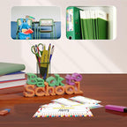 Name Tags for Classroom Cubbies, 30 Colorful Name Plates for Desks, Back to School Self Adhesive Name Tags Sticker for Teachers Elementary - A09