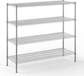 Regal Altair 21" Deep x 60" Wide x 54" Height Wire Shelving Kit | 4-Tier | NSF Commercial Storage Rack Unit