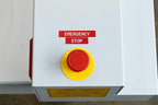 Brady Authentic (M21-375-595-RD) All-Weather Vinyl Label for Indoor/Outdoor ID, Lab and Equipment Labeling, White on Red- For M210, M210-LAB, M211, BMP21-PLUS and BMP21-LAB Printers, .375" W, 21' L