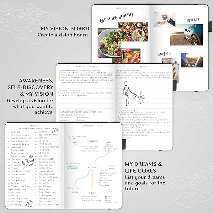 Legend Planner – Weekly & Monthly Life Planner to Hit Your Goals & Live Happier. Organizer Notebook & Productivity Journal. A5 (Black)