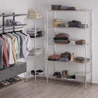 Regal Altair 21" Deep x 48" Wide x 86" Height Wire Shelving Kit | 5-Tier | NSF Commercial Storage Rack Unit