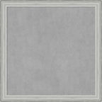 Amanti Art Silver Framed Magnetic Board 27x27 Medium Vision Board for use with Magnets, 100% Metal Sheet to Display Items as Office Decor or for Home Organization in mudroom, Kitchen or Kids Room