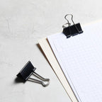 Amazon Basics Sturdy Binder Clips for Office Use, 96 Count (8 Pack of 12), Medium, 1.25 in, Black