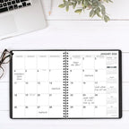 AT-A-GLANCE 2026 Planner, Monthly, 7" x 8-3/4", Medium, Easy Viewing Large Print, Black (70LP090526)