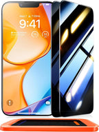 UltraGlass Ultra 9H+ Glass for iPhone 13/13 Pro Privacy Screen Protector [No.1 Military Grade Shatterproof & 100% Anti Spy] Glass Privacy Screen iPhone 13/13 Pro Tempered [Longest Durable],2 Pack