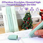 4Pcs Double Sided Tape Pens, 2025 New Multipurpose Double Sided Tape Roller for Scrapbooking, Gift Wrapping, Photo Mounting (Pink)