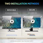 [2 Pack] 29 Inch Privacy Screen for Computer Monitor 21:9 Aspect Ratio, Eye Protection Anti Blue Light Glare Shield, 29inch Removable Black Blackout Anti Spy Desktop Security Private Filter