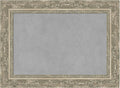 Amanti Art Silver Framed Magnetic Board 16x22 Small Vision Board for use with Magnets, 100% Metal Sheet to Display Items as Office Decor or for Home Organization in mudroom, Kitchen or Kids Room