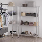 Regal Altair 18" Deep x 48" Wide x 74" Height Wire Shelving Kit | 4-Tier | NSF Commercial Storage Rack Unit