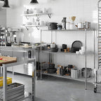 Regal Altair 21" Deep x 54" Wide x 54" Height Wire Shelving Kit | 3-Tier | NSF Commercial Storage Rack Unit