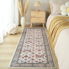 Rugcomf Runner Rug for Hallways Kitchen Rug Non Slip 2'6''x8' Washable Rugs with Rubber Backing Soft Carpet for Hallways, Kitchen, Laundry, Bedroom, Bathroom (Colorful)