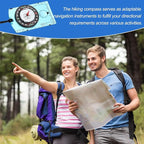 PATIKIL Orienteering Compass, Navigation Backpacking Compasses for Map