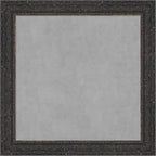 Amanti Art Black Framed Magnetic Board 29x29 Medium Vision Board for use with Magnets, 100% Metal Sheet to Display Items as Office Decor or for Home Organization in mudroom, Kitchen or Kids Room