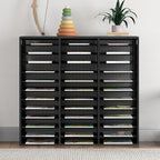 PAG-Mass Mail Sorter Adjustable Countertop Mail Holder, Heavy Duty Literature Organizer, Student Mailbox for Classroom, Desktop Bill Paper Organizer for Office Home School, 36 Compartments, Black