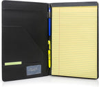 Legal Size Padfolio 8.5 x 14 Inch Portfolio Folder for Legal Pad, Professional Padfolio for Job Interviews, Business Meetings, and Attorneys (3 Pack)