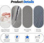 xiaomubiao Headrest Office Chair Neck Pillow Ergonomic Memory Foam Desk Pillow for Napping, Headrest Attachment for Office Chair,Neck Support Pillow Chair for Car, Office, Gaming