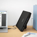 Epson Perfection V19 II Color Photo and Document Flatbed Scanner with 4800 dpi Optical Resolution USB Power, High-Rise, Removable Lid