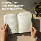 Dated, 2026 Planner, 5.8” x 8.3” - The #1 Productivity Planner to Achieve Your 2026 Goals - Planner 2026-2027 by PRODUCTIVITY STORE (A5, GREEN)