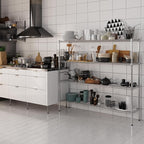 Regal Altair 14" Deep x 60" Wide x 54" Height Wire Shelving Kit | 4-Tier | NSF Commercial Storage Rack Unit