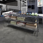 Regal Altair 14" Deep x 72" Wide x 27" Height Wire Shelving Kit | 3-Tier | NSF Commercial Storage Rack Unit