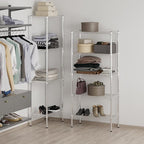 Regal Altair 14" Deep x 30" Wide x 64" Height Wire Shelving Kit | 5-Tier | NSF Commercial Storage Rack Unit