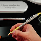 ELMA VADA STUDIO Custom Engraved Mechanical Pencil Set – Personalized 0.7mm & 2.0mm Refillable Drafting Tools – Gift for Architects, Engineers, Students, Designers, Graduation (Pencils Set Engraved)