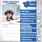 2026 Chihuahuas Monthly Wall Calendar | Cute Dogs Calendar September 2025 - December 2026
