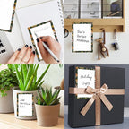 SXboxing Sticky Notes 4X6 Inches, 2 Pack Large Cute Self-Stick Pads, Bright Funny Memo Pads Easy to Stick for Home, Office Brown Boho Mushrooms
