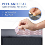 Black 10.5x16 Inch Large Poly Bubble Mailers #5 | Padded Envelopes with Self Seal | Air Lined Cushioned Bubble Mailer | Usable Size 10.5x15 | 100 Pack Bulk | Lightweight shipping Bags | Made in USA