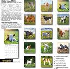 2026 Wall Calendar,Calendar 2026, November 2025 - December 2026, Wall Calendar Baby Moo Moos, 12" x 24" Opened,Full Page Months Thick & Sturdy Paper for Calendar Organizing & Planning