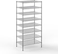 Regal Altair 24" Deep x 36" Wide x 74" Height Wire Shelving Kit | 8-Tier | NSF Commercial Storage Rack Unit
