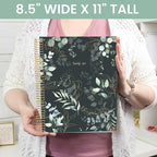 bloom daily planners HARDCOVER 2026 Planner (January to December) - 8.5” x 11” Weekly & Monthly Dated Agenda Organizer Book with Stickers & Tabs - Eucalyptus, Green
