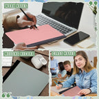 Lincia 6 Pcs 11" x 9.5" Legal Pads College Ruled Notepad Landscape Notebook Horizontal Lined Notebook 80 Gsm Assorted Colors Paper Pastel Writing Pads for School Office, 40 Sheet (Aesthetic Color)