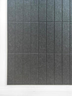 DECORITA Felt Bulletin Board Tiles | Modern Cork Board Alternative | Large Cork Boards for Walls | Aesthetic Felt Wall Panels for Office & Home Decor | Pinboard & Photo Board (24-Pack) | Gray Black