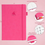 Clever Fox Planner Large – Undated Weekly & Monthly Planner for Productivity, Time Management & Goals – Organizer Journal – 7x10” (Hot Pink)