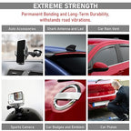 CANOPUS Double Sided Tape, 5952 Heavy Duty Mounting Tape, Strong Bond & Weatherproof Seal Strip for Automotive Mounting, Picture and Photo Frame, Poster, Craft, 2 in x 15 ft, Black, Made in USA