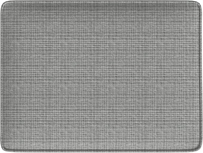 Spatial Order Home Decor | Dinah Collection Modern Storage Ottoman | Ottoman with Storage for Living Room & Bedroom(Sage Mini Grid Pattern)
