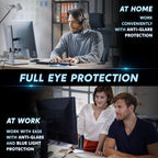 Akamai Office Products 23.8 inch Monitor Anti Glare Screen – Anti-Glare, Anti-Scratch, Blocks 96% UV Blue Light Protection – Matte Gloss Finish (23.8" Widescreen (16:9), Anti-Glare)