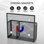 UVGVA Magnetic Pencil Holder 2 Pack Markers Dry Erase Holder for Whiteboard Locker Organizer for Fridge, Home, School and Office