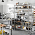 Regal Altair 18" Deep x 54" Wide x 86" Height Wire Shelving Kit | 8-Tier | NSF Commercial Storage Rack Unit