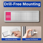 Office Door Signs with 6 Printed Status Options – Do Not Disturb, Out of Office, In a Meeting, Please Knock, Work from Home, Back Soon – Includes Custom Personalized Blank Sticker for Privacy Workspace or Studio Available and Away