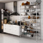 Regal Altair 21" Deep x 48" Wide x 86" Height Wire Shelving Kit | 10-Tier | NSF Commercial Storage Rack Unit