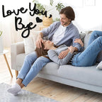 Large Love You Bye Wood Sign Home Decor,Above Door Topper Decoration,Boho Decor for Window Wall Express Love and Warm for Your Family Lovers,Wall Art Gift Hallway Entryway Decorations for House Office