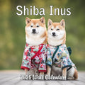 2026 Shiba Inus Monthly Wall Calendar | Cute Dogs 2026 Wall Calendar 2025-2026