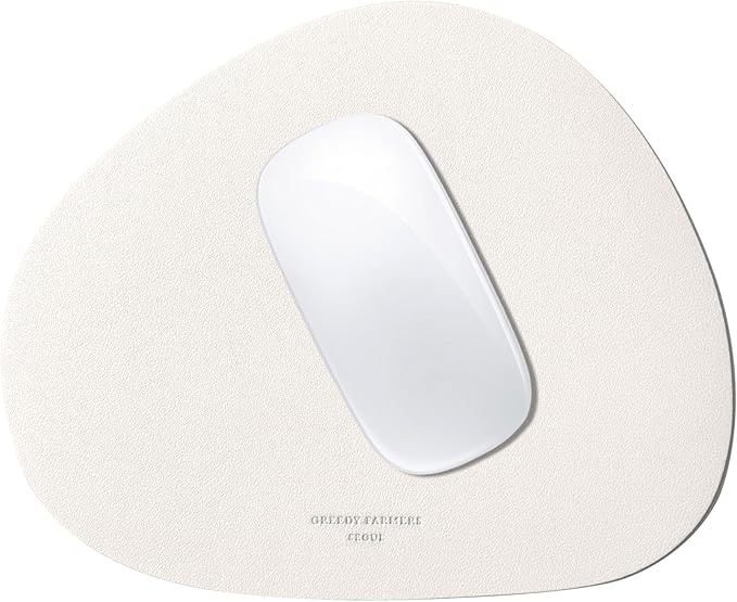 GREEDY FARMERS Mouse pad, Non-Slip Washable Waterproof Computer Mouse pad (Vanilla Cream)