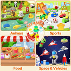 Palmatte 140PCS Mini Animal Erasers Bulk Kids Prizes Treasure Box Toys Classroom Rewards Teacher Must Haves Desk Pets Back to School Supplies Random Eraser Party Favors Kids Toys Gifts Pinata Stuffers